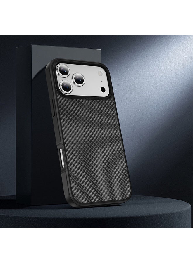 KASTWAVE iPhone 17 Pro Max Silicone Case Cover, Ultra Slim Shockproof Fall-resistant Back Cover Full Body Protection, Easy to Disassemble – Black - Image 4