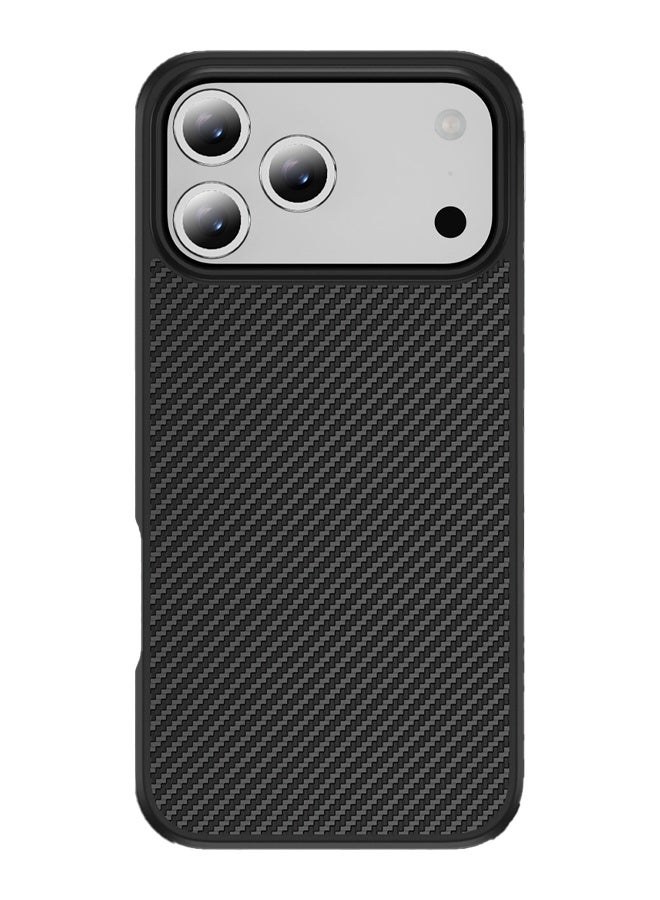 KASTWAVE iPhone 17 Pro Max Silicone Case Cover, Ultra Slim Shockproof Fall-resistant Back Cover Full Body Protection, Easy to Disassemble – Black - Image 1