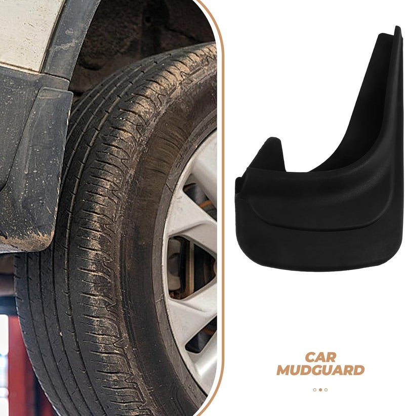 Universal Car Plastic Mud Flap Pair 320x220x40mm Rear Mudguards Splash Guards Tire Protector for Vehicles Exterior Use - Image 3