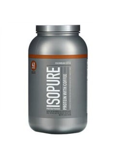 Isopure Protein Powder with Coffee Colombian Coffee 3 lb (1.36 kg)