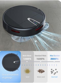 Robot Vacuum, 2 in 1 Robot Vacuum with Mop, Combo with WiFi/App, Gyro Navigation, Advanced Obstacle Avoidance, 4400mAh Self-Charging Robotic Vacuum Cleaner - pzsku/ZA8D6E3AA1221D30C3032Z/45/_/1734085199/a146cb83-69c3-438c-9e55-3ee6ebd8103c