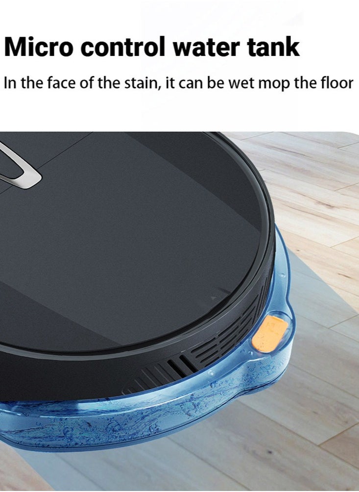 Robot Vacuum, 2 in 1 Robot Vacuum with Mop, Combo with WiFi/App, Gyro Navigation, Advanced Obstacle Avoidance, 4400mAh Self-Charging Robotic Vacuum Cleaner