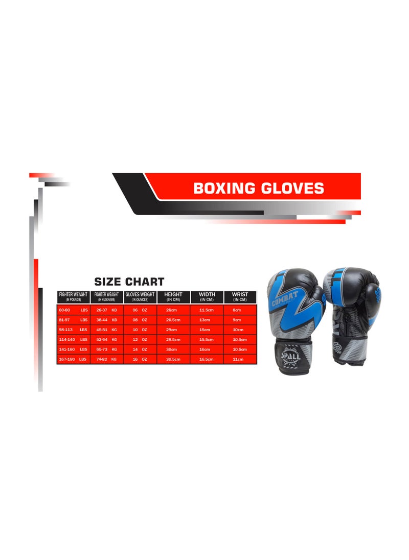 Spall - Boxing Gloves Leather Multi Colours For Sparring Training Fighting And Kick Boxing Good For Men Youth Punch Bag Grappling Dummy - Image 1