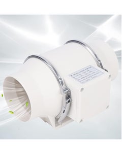 Generic Fan Exhaust Fan Mix flow Blower And Air Booster Duct Exhaust Fan Ceiling Exhaust Duct Fan 100mm  - Image 3