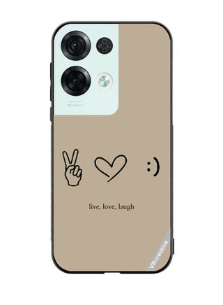 Protective Case Cover For Oppo Reno8 Pro Live Love Laugh Design Multicolour - pzsku/ZA8D6F9BB451DE8B53A9AZ/45/_/1668422149/bb0fac18-7b01-4bf8-8713-41c4b0ea626e