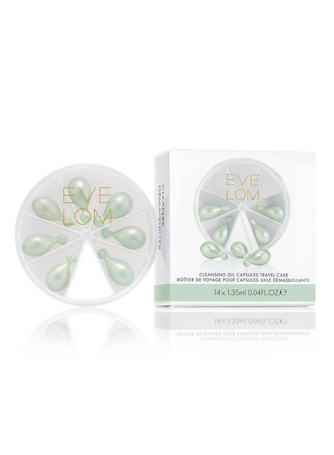 Eve Lom Cleansing Oil Capsules ; Oil Based Facial Cleanser That Dissolves All Traces Of Impurities And Hydrates The Skin For Up To 12 Hours After Use Travel Size 14 Capsules - Image 3