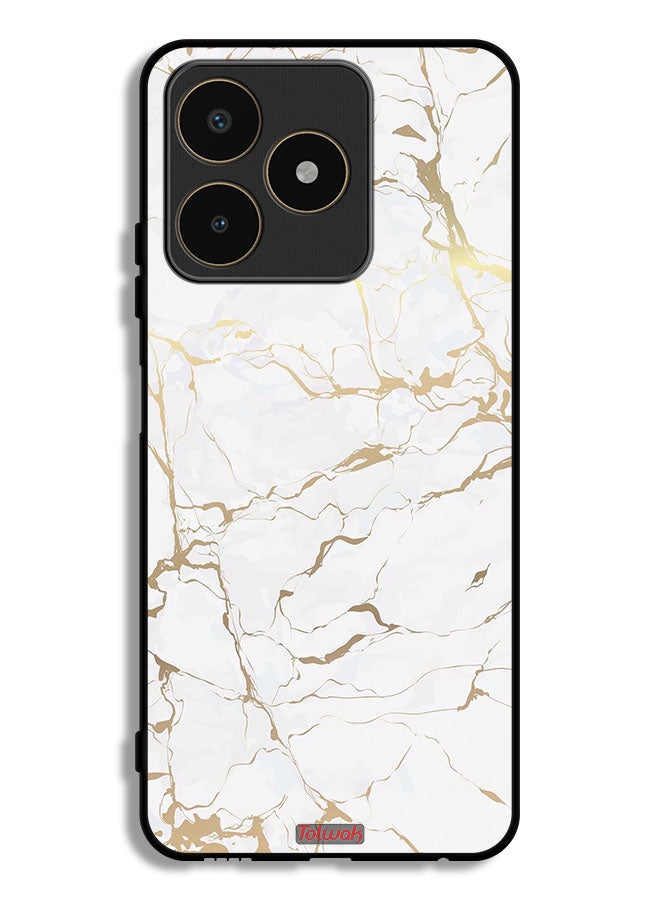 Tolwak Realme C53 Protective Case Cover Marble Pattern - Image 1