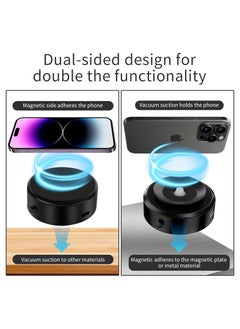 GUDOO Car Phone Holder, Double Sided Magnet Phone Holder for Car, Double Sided Phone Suction Mount, Magnetic Phone Holder, Compatible with iPhone and Android  - Image 5