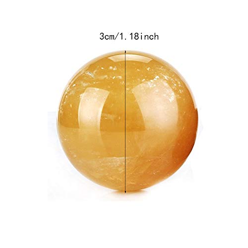 FengShuiGe Feng Shui Natural Citrine Crystal Sphere Ball - Feng Shui Crystal for Wealth and Success - Image 5