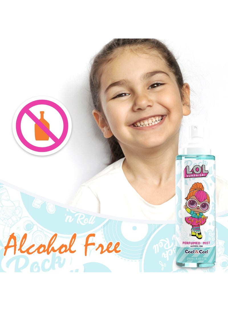 كول اند كول كول آند كول رذاذ معطر للأطفال خالي من الكحول نيون كيو تي 250 مل - Image 4