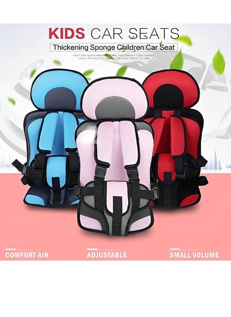 Gonice Child Safety Seat Simple Car Portable Seat Belt, Foldable Car Seat Booster Seat for Car Protection  - Image 4