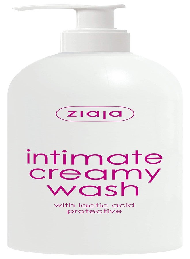 Ziaja Intimate Creamy Wash with Lactic Acid Protective 500 Ml - Image 1