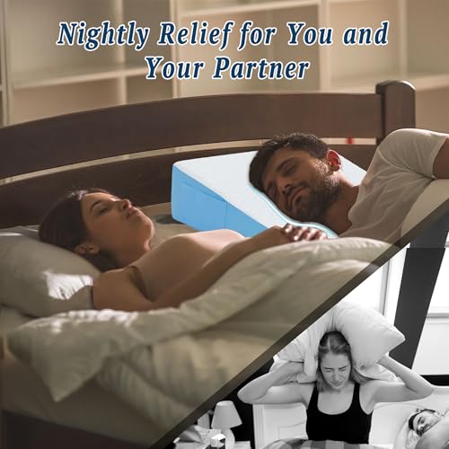 COLDHUNTER Wedge Pillow for Sleeping, 7.5" Bed Wedge After Surgery, Back Pain Relief, Memory Foam Pillow Triangle Incline Wedge for Back Support, Leg Elevation - Image 3