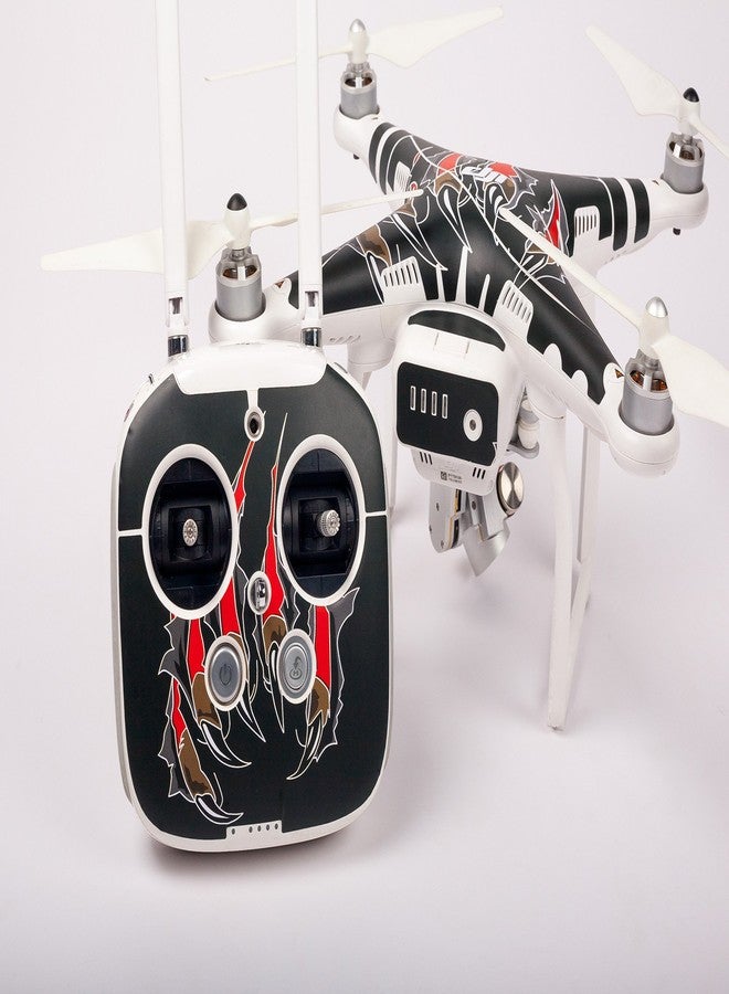 SummitLink DJI Phantom 3 Sticker Set / Controller & Aircraft Stickers Radiation Wrap Body Decal skin wrap sticker - Image 2