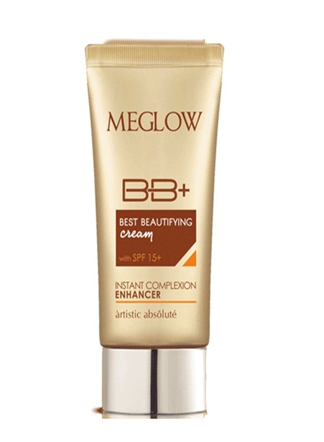 MEGLOW BB+ CREAM With SPF 15 for Women, 30g - Image 2
