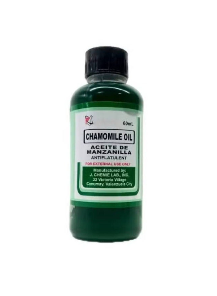 Chamomile Oil (Aceite De Manzanilla) By, J.CHEMIE 60ml