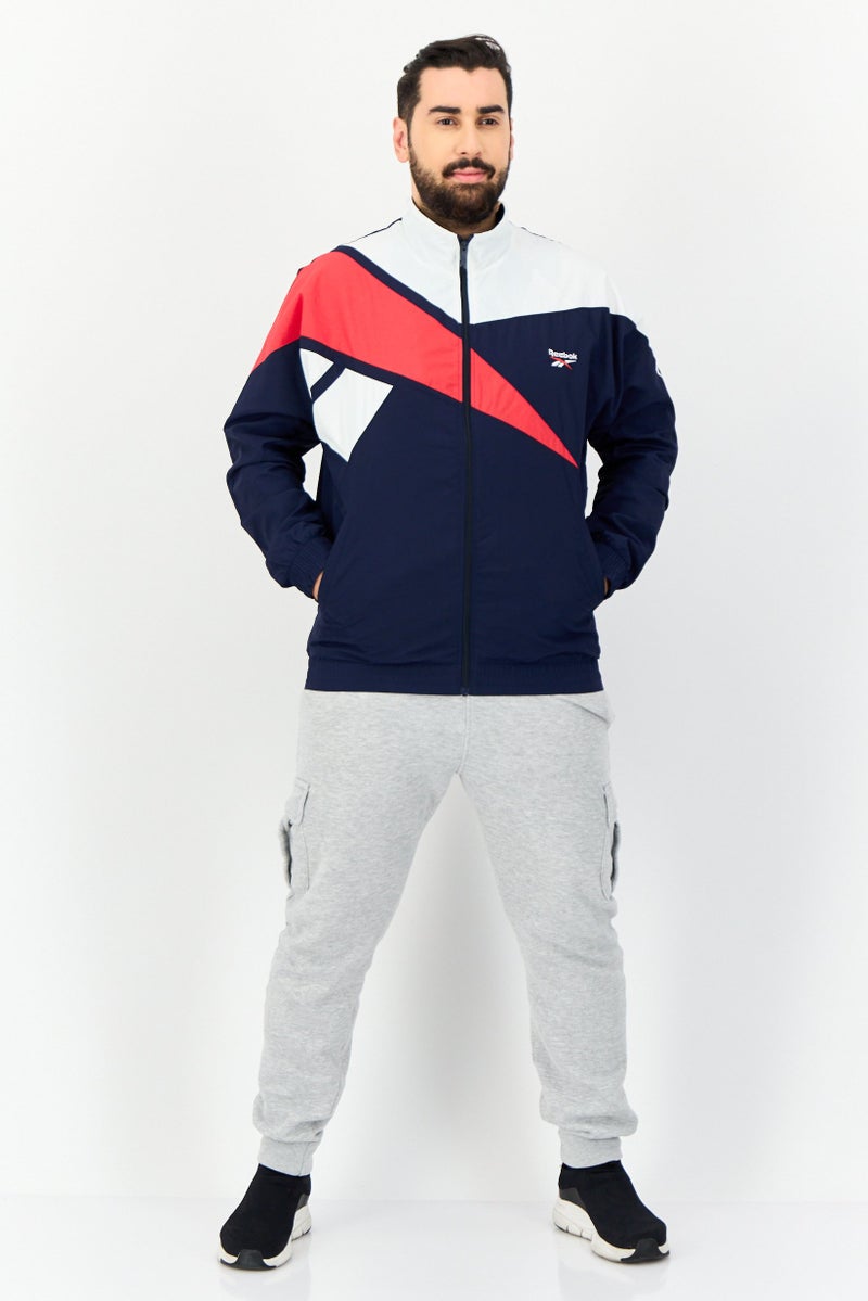 Reebok Men Sportswear Fit Long Sleeves Outdoor Jacket, Multicolor  - Image 4