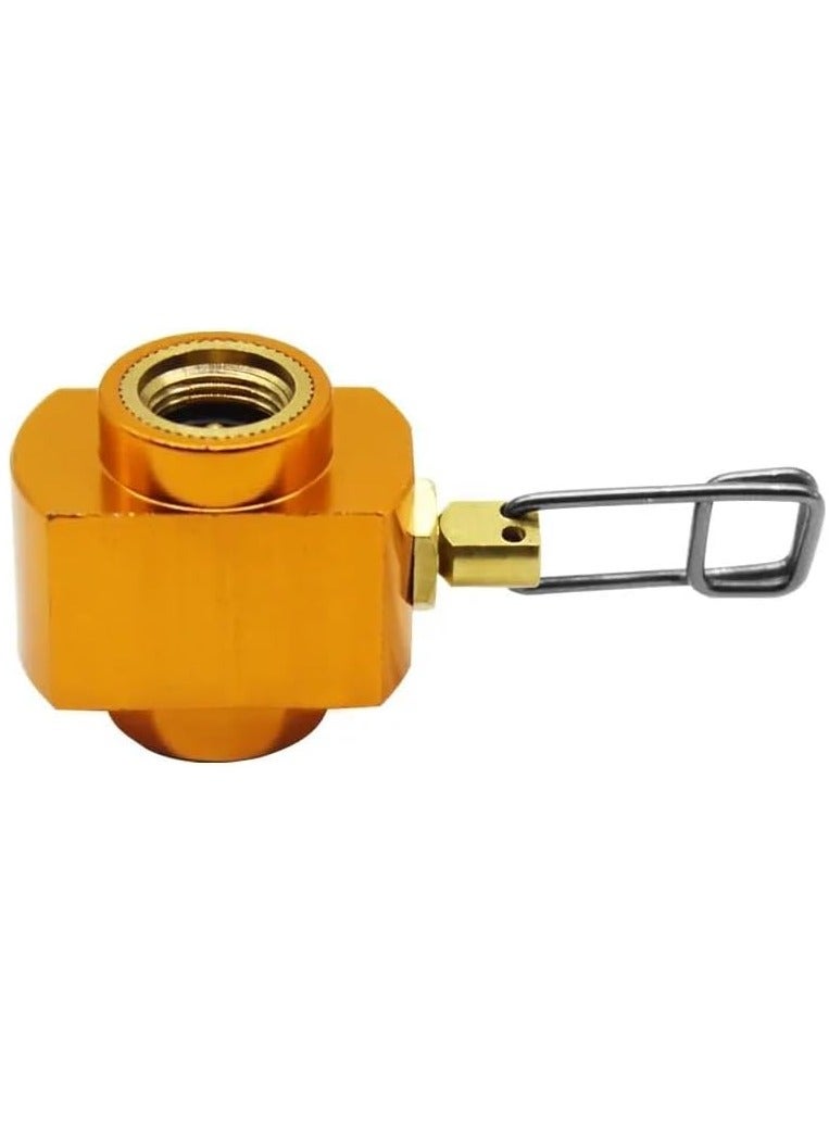 LC Universal Fluid Transfer Adapter Kit with Quick-Connect Couplers for Gas Oil Diesel and Water - Image 1