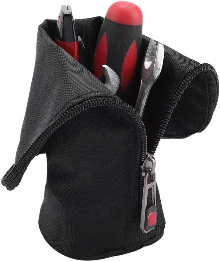 klarako Electrician Roll Up Hardware Tool Bag, Pocket Hand Tool Organizer, Garden Hardware Construction Toolbox Roll Up Bag Organizer, Equipped with Small Pockets and Elastic Bands - Image 1