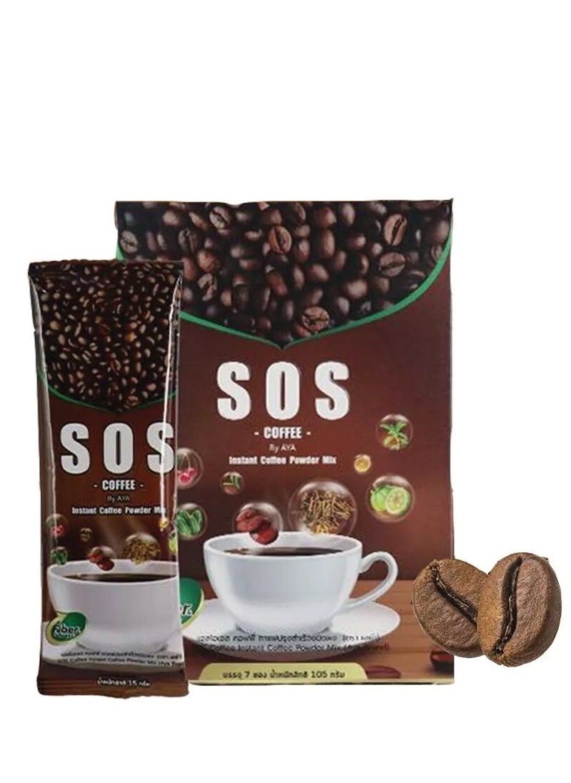 SOS Instant Coffee Weight control Firm Proportions Burn Fat Block Starch 