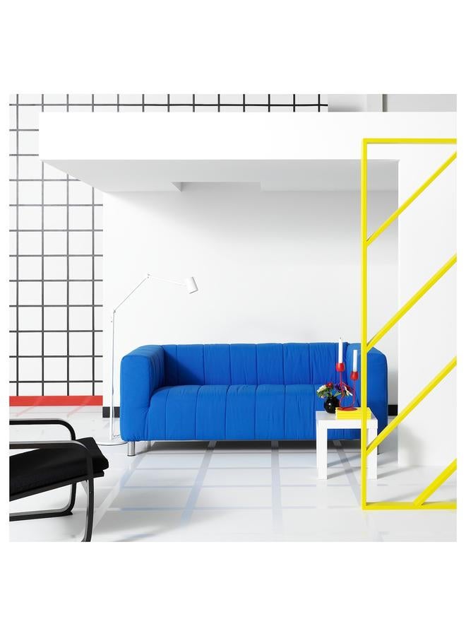 Zaboon Cover for 2-seat sofa, Långban bright blue - Image 3