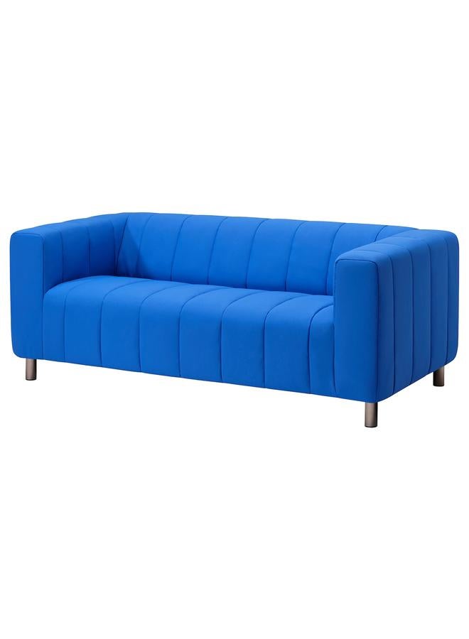 Zaboon Cover for 2-seat sofa, Långban bright blue - Image 2