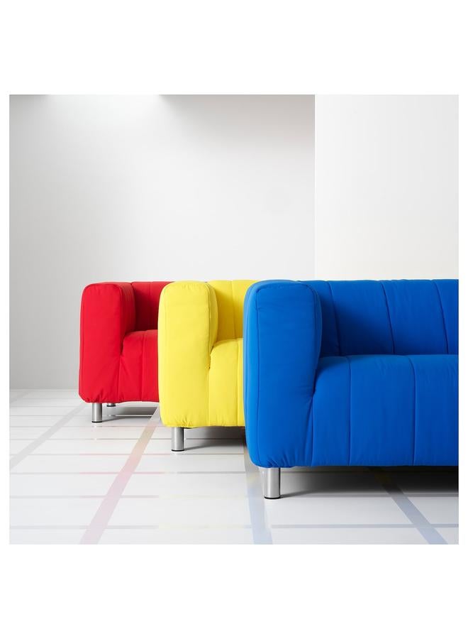 Zaboon Cover for 2-seat sofa, Långban bright blue - Image 5