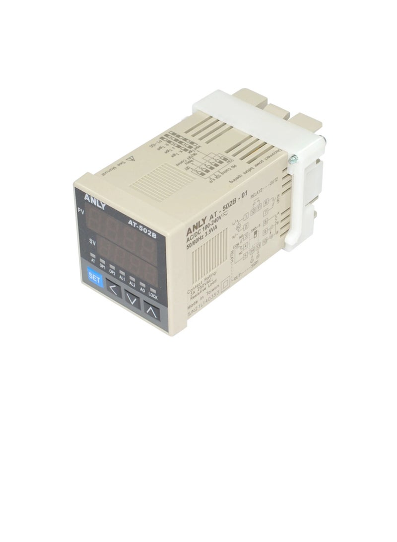 انليولايف وحدة تحكم في درجة الحرارة 1 تتابع SSR مخرج 2 تتابع - Image 1