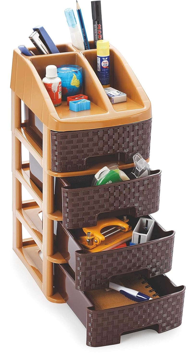 Nakoda Plastic 4Tier Drawer Assorted Colour 214 X 173 X 375 Cm - Image 5