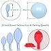 IN-JOOYAA 24 Inch Latex Round Balloons 10 Pack Red Thick Big Balloons for Photo Shoot Wedding Baby Shower Birthday Party Decorations by INJOOYAA - Image 2