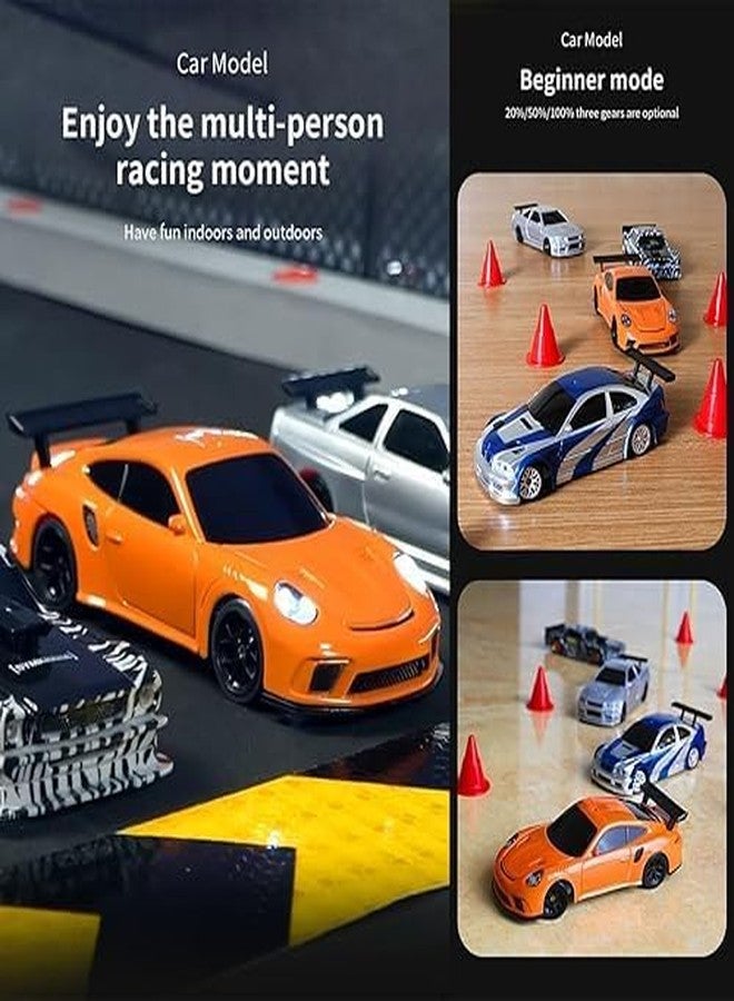 RAHU Remote Control 1/43 Scale Wireless Drift Car, 4WD RC Mini Racing Toy with High Speed, Perfect for Kids & Adults - Image 5