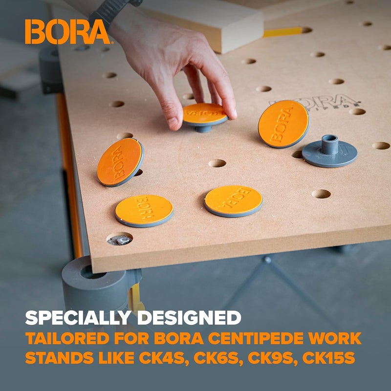 BORA Centipede 6-Pc Non-Slips Set For Centipede Work Stands, CA0606 - Image 4