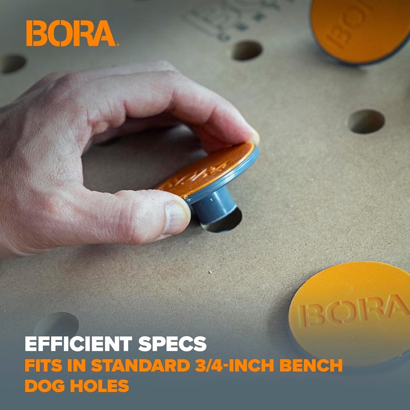 BORA Centipede 6-Pc Non-Slips Set For Centipede Work Stands, CA0606 - Image 5