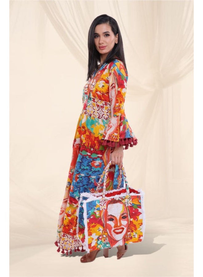 SJON Country Chic Fiesta Dress - Image 3
