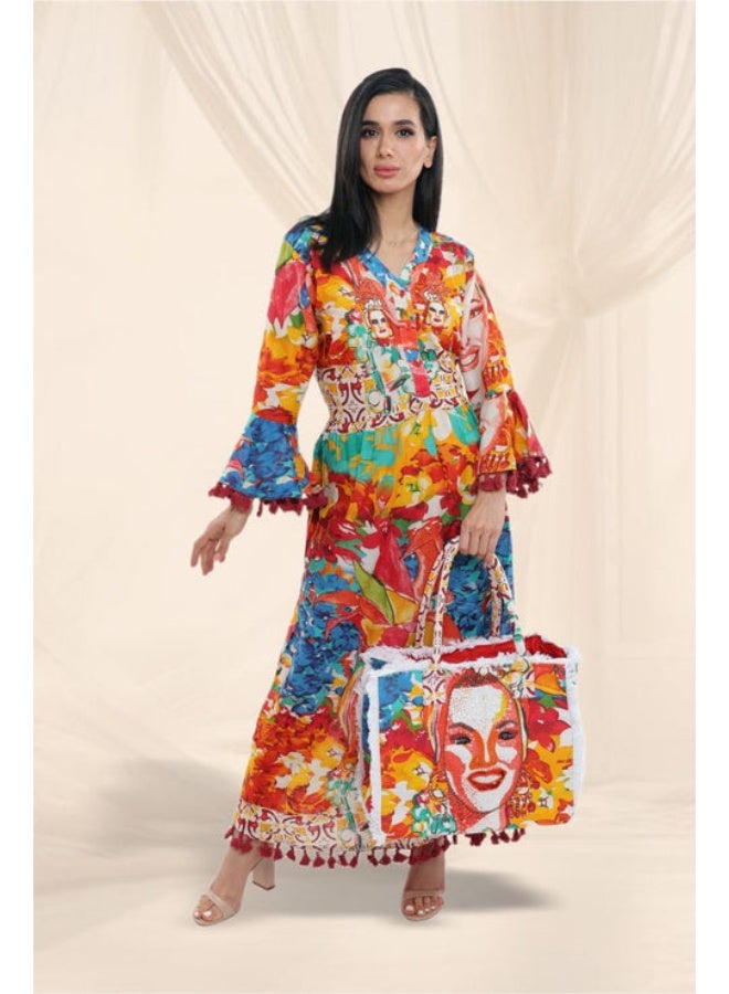 SJON Country Chic Fiesta Dress - Image 5
