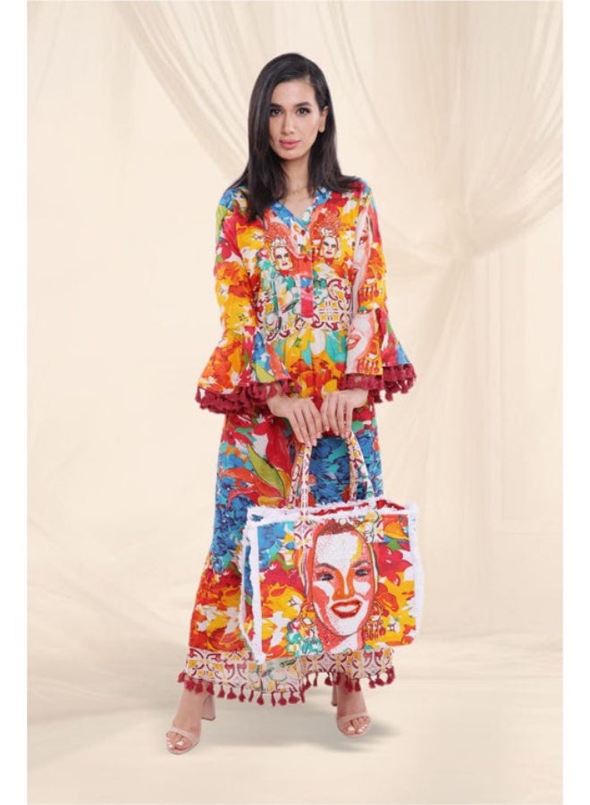 SJON Country Chic Fiesta Dress - Image 4