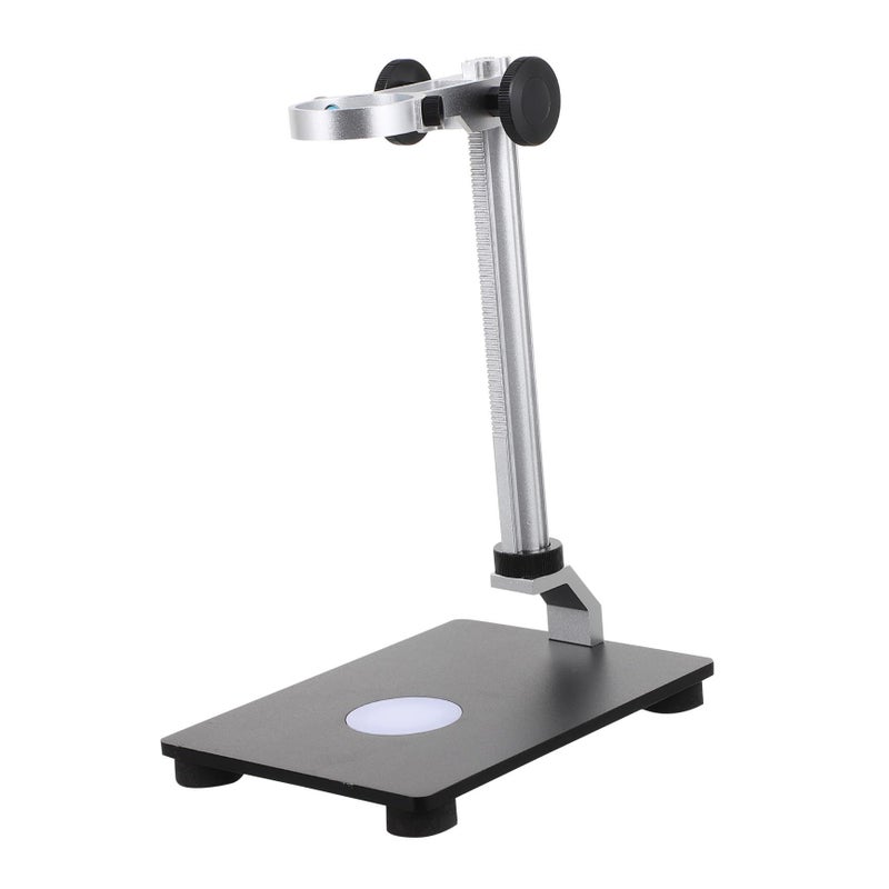Professional Microscope Lifting Stand Black Industrial Camera Holder Base Easy Install Adjustable Portable - Image 2