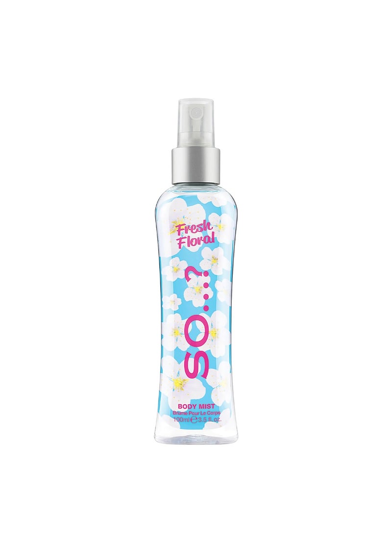 So..? Fresh Floral Body Mist by So  Perfume for Women  Ideal Gifts for Women  Body Spray with Citrus Green Notes and Freesia  35 oz  - Image 1