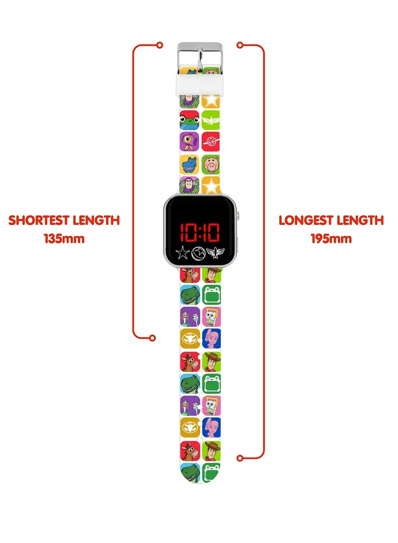 Disney  Toy Story 5 LED Display Watch with Silicone Character Strap for Kids - TSF4001 for Men | Best Price UAE