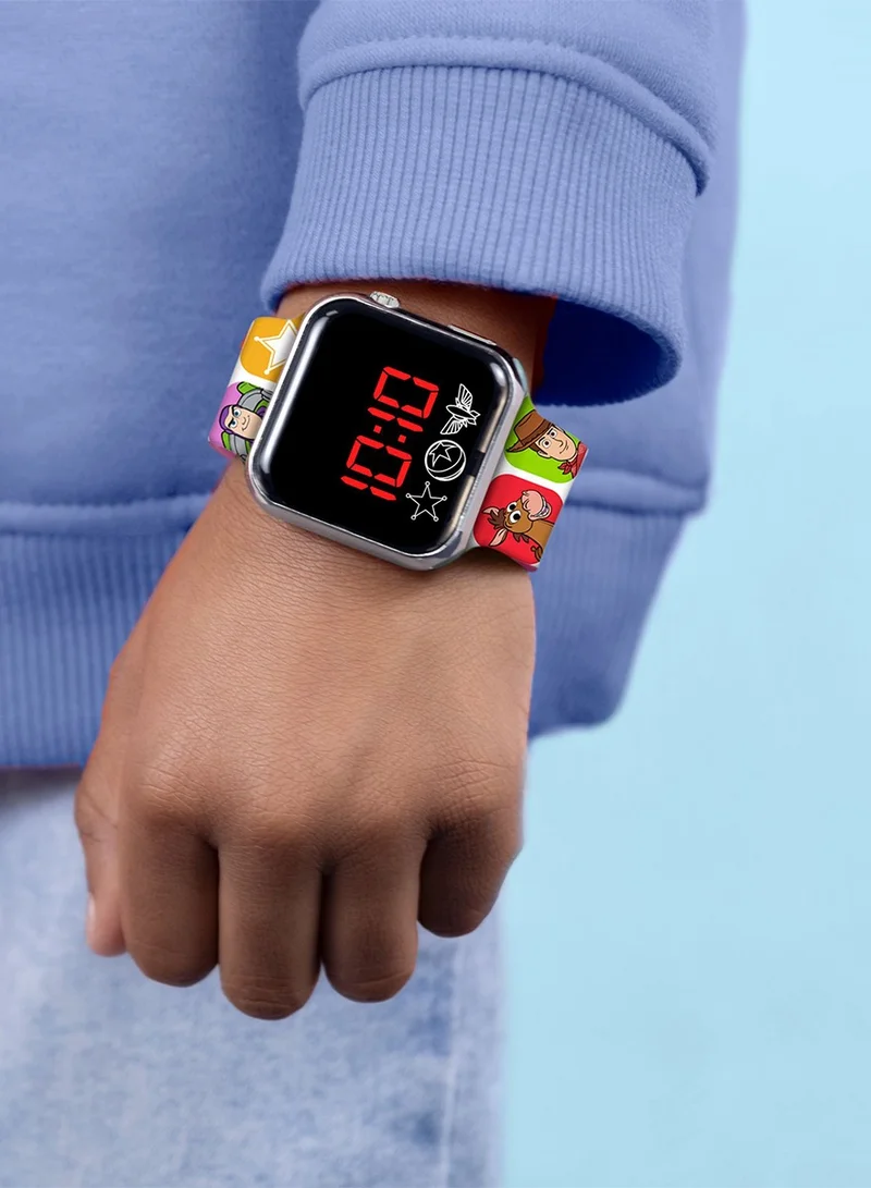 Disney  Toy Story 5 LED Display Watch with Silicone Character Strap for Kids - TSF4001 for Men | Best Price UAE