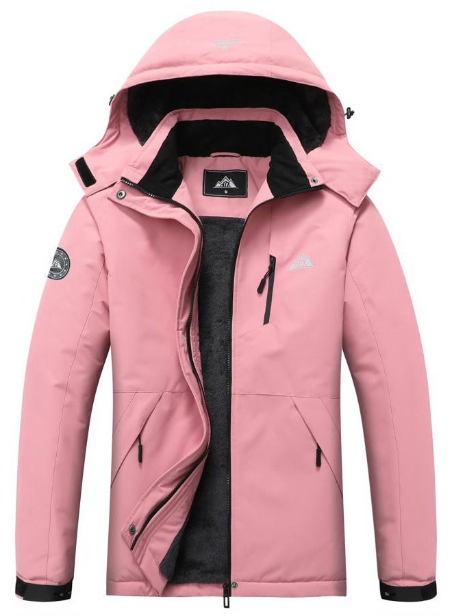 MOERDENG Women's Waterproof Snow Ski Jacket Warm Winter Coat Insulated Snowboarding Jacket Softshell Winter Hiking Jacket - Image 1