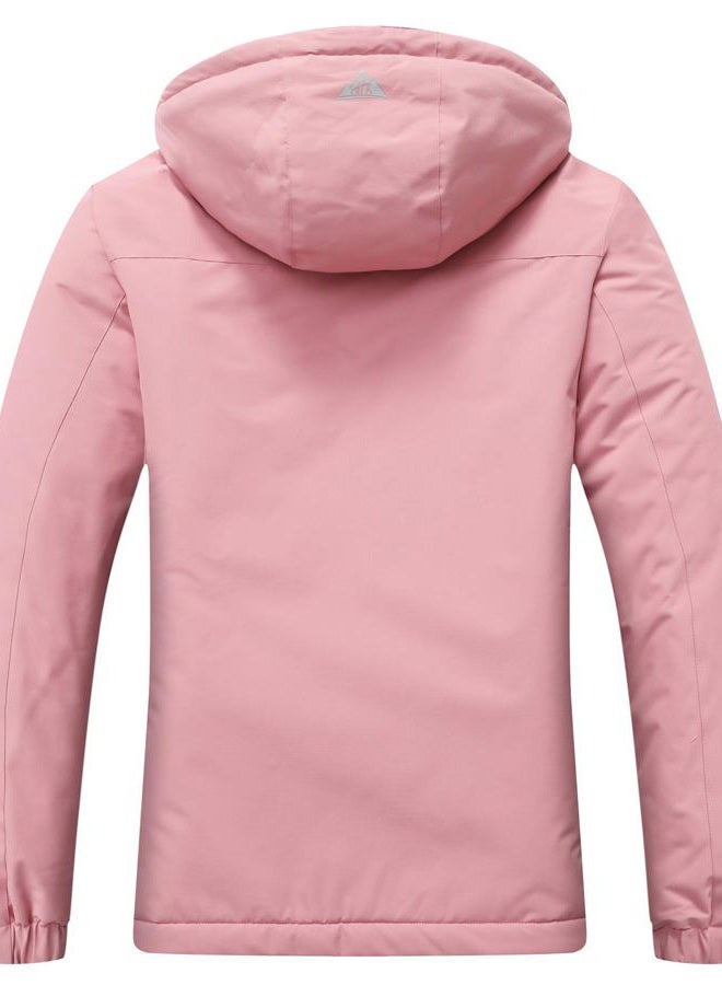 MOERDENG Women's Waterproof Snow Ski Jacket Warm Winter Coat Insulated Snowboarding Jacket Softshell Winter Hiking Jacket - Image 2