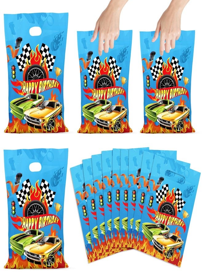 Senliart 30Pcs Car Birthday Party Candy Bag Favor Decorations Hot Theme Goodie Bag Supplies Car Wheels Gift Bags Party Decorations - Image 1