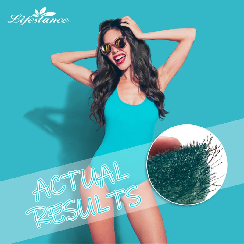 Lifestance 2.5lb Lifestance Hard Blue Brazilian Bikini Wax Kit with 30 Applicators - Pearl Wax Beads for Face, Body, Legs - For Women and Men - Image 4