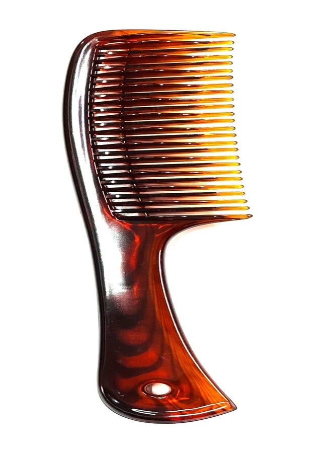 مابل أمشاط شعر فاخرة من خشب القيقب، بمقبض لفك تشابك الشعر، بنقشة صدفة السلحفاة، متعددة الألوان، للنساء والرجال، عبوة من 3 قطع - Image 3