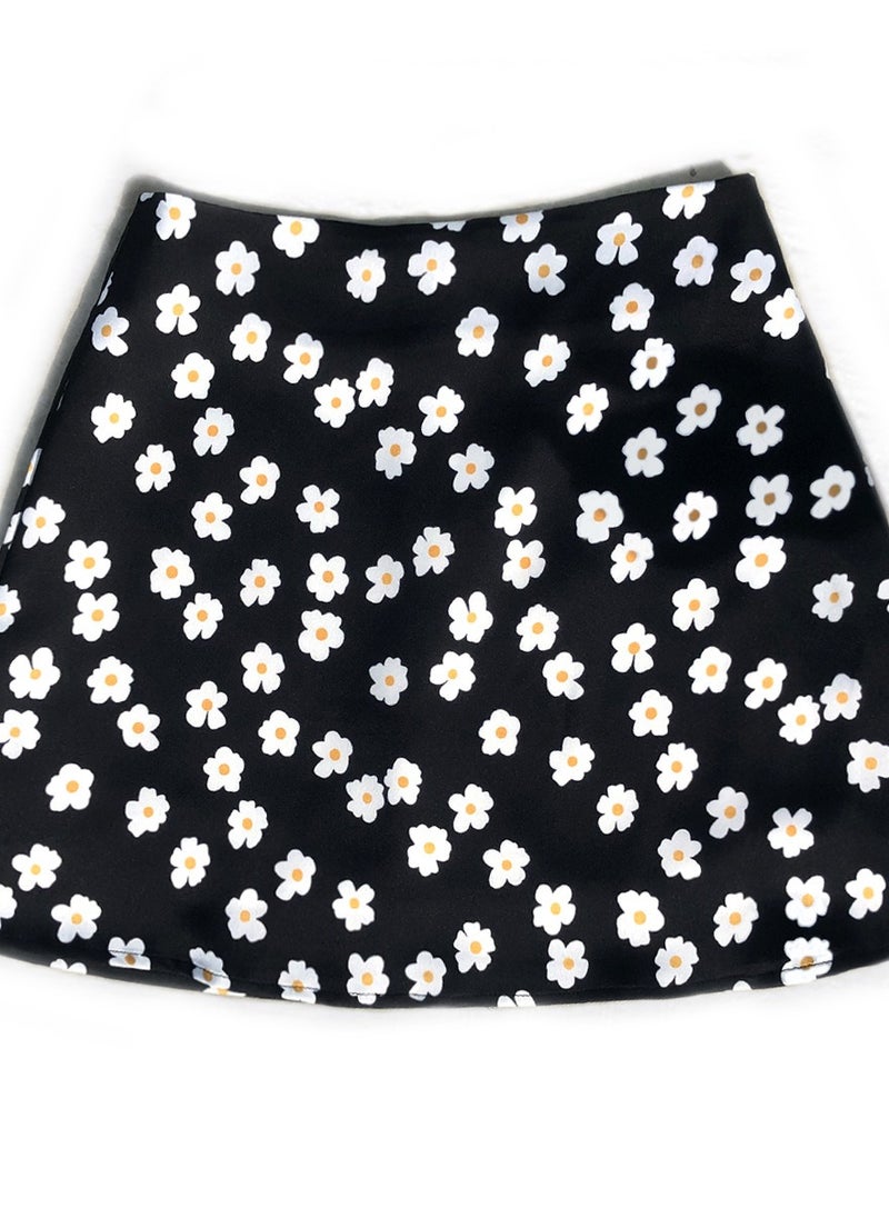 Loquat - Fashion Women's High-waisted Printed Short Skirt - Image 1