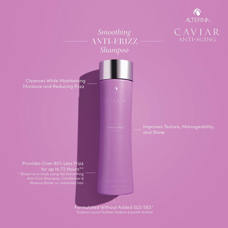 Alterna Caviar Anti-Aging Smoothing Anti-Frizz Shampoo, 8.5 Fl Oz(Pack of 1) - Image 1