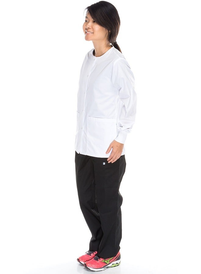 Meridian Classic Fit Warm-Up Jacket - Elevate Your Professional Image with Ease - Image 3