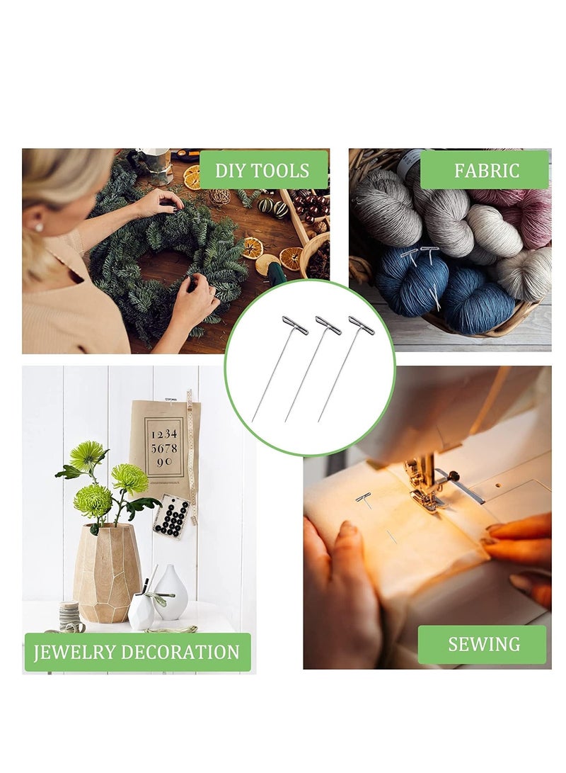 بريميفي 450 قطعة من دبابيس T من الفولاذ القوي مقاس 1 بوصة لمنع نماذج الحياكة والحرف اليدوية - Image 5