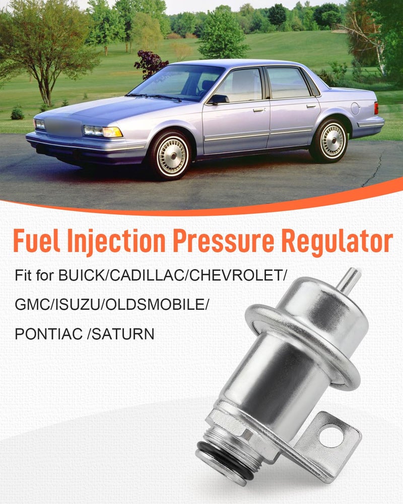 Quaneguzy Fuel Injection Pressure Regulator Fit for BUICK CENTURY SKYLARK CADILLAC ALLANTE DEVILLE ELDORADO SEVILLE Replaces PR105 17089203 17103467 17107478 17107483 - Image 4